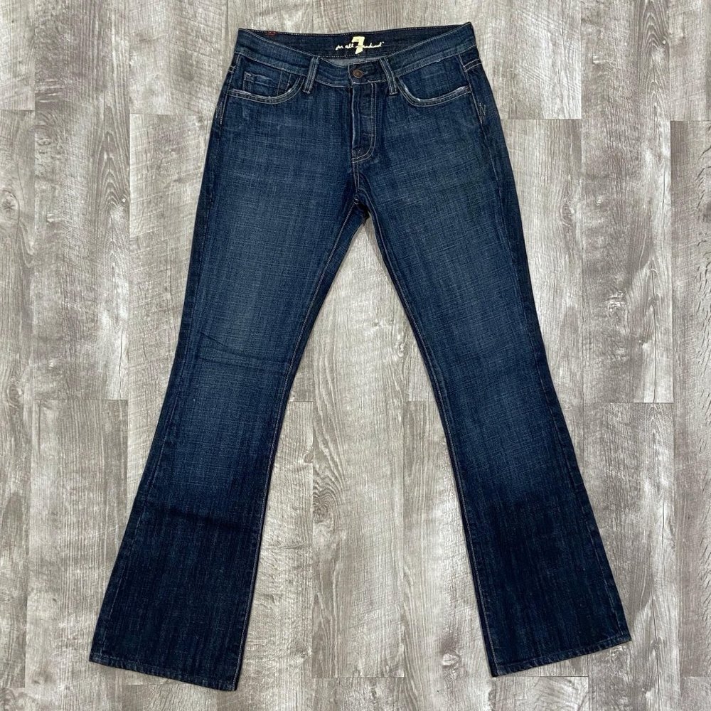 7 For All Mankind Ladies Flare Jeans – Size 29